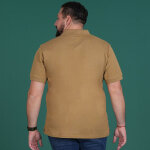 Polo essentiel à manches courtes beige Polo essentiel à manches courtes beige