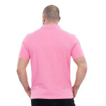 Polo essentiel � manches courtes rose