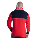 Polo french rugby club ruckfield  manches longues rouge