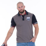 Polo gris fonc french rugby club ruckfield