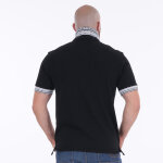 Polo homme iwi new zealand ruckfield à manches courtes noir Polo homme iwi new zealand ruckfield à manches courtes noir