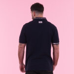 Polo � manches courtes bleu marine club ruckfield