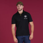 Polo  manches courtes noir ruckfield new zealand army