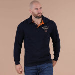 Polo  manches longues ruckfield bleu marine autumn rugby camp