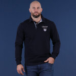 Polo  manches longues ruckfield members club house bleu marine