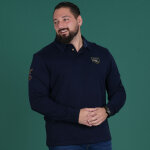 Polo marine � manches longues ruckfield selected rugby