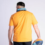 Polo orange  manches courtes ruckfield rugby club