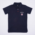 Polo ruckfield enfant  french rugby club  bleu marine