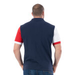 Polo ruckfield  manches courtes french rugby club bleu marine