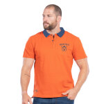 Polo ruckfield  manches courtes maison de rugby orange