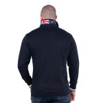 Polo ruckfield  manches longues new zealand noir