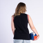 Polo sans manches ruckfield femme bleu marine