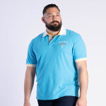 Polo turquoise � manches courtes ruckfield iwi of pacific