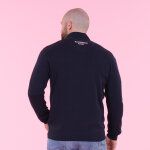 Pull col zippé club ruckfield bleu marine Pull col zippé club ruckfield bleu marine