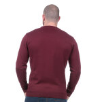 Pull essentiel bordeaux