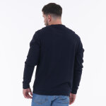 Pull lger col rond ruckfield bleu marine