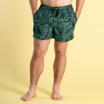 Boardshort maori vert fonc