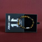 Bracelet perles du tigre jonah lomu by ruckfield