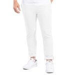 Pantalon en lin ruckfield blanc