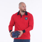Polo ruckfield rouge french rugby club