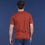 T - shirt basique marron fonc