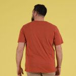 T - shirt basique terracota