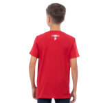 T - shirt enfant ruckfield  manches courtes frc rouge