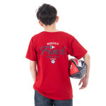 T - shirt french rugby club  manches courtes garon ruckfield rouge