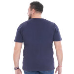 T - shirt french rugby club ruckfield bleu marine