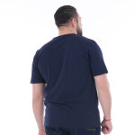 T - shirt  manches courtes bleu marine ruckfield tropical rugby