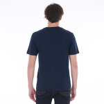 T - shirt � manches courtes bleu marine rugby nations webb ellis