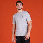 T - shirt � manches courtes jonah lomu by ruckfield gris chin� clair