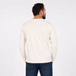 T - shirt � manches longues ruckfield blanc cass�