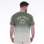 T - shirt oversize kaki  manches courtes palm beach ruckfield