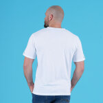 T - shirt ruckfield col tunisien blanc T - shirt ruckfield col tunisien blanc