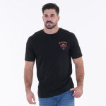 T - shirt ruckfield iwi maori rugby noir
