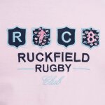 T - shirt ruckfield à manches courtes rugby club rose T - shirt ruckfield à manches courtes rugby club rose