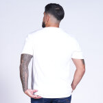 T - shirt avec s�rigraphie jonah lomu blanc