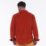 Surchemise ruckfield velours c�tel� autumn rugby tour rouille