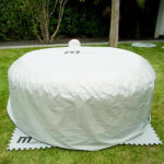 Bche de protection pour spa gonflable mspa 2 places