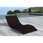 Bain de soleil en rsine tresse noire - farniente