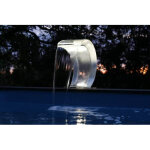 Cascade de piscine mamba acrylique led Cascade de piscine mamba acrylique led