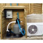 Coffre de filtration en bois h133 cm avec serrure à clé Coffre de filtration en bois h133 cm avec serrure à clé