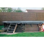 Couverture d'hivernage piscine bois mava 500 rectangulaire