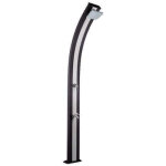Douche solaire spring 30l en aluminium anthracite / inox reconditionne
