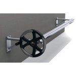 Enrouleur mural inox 4  5m