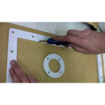 Kit plaques de joint autocollants pour pièces à sceller Kit plaques de joint autocollants pour pièces à sceller