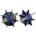 Kit turbines + brosses (x2) zodiac mx9 Kit turbines + brosses (x2) zodiac mx9