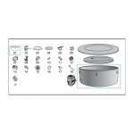 Liner de remplacement pour lay - z - spa vancouver airjet bestway 155x60cm / 3 - 5 personnes Liner de remplacement pour lay - z - spa vancouver airjet bestway 155x60cm / 3 - 5 personnes
