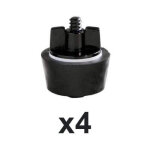 Lot de 4 bouchons d'hivernage 50 mm (1 1 / 2)